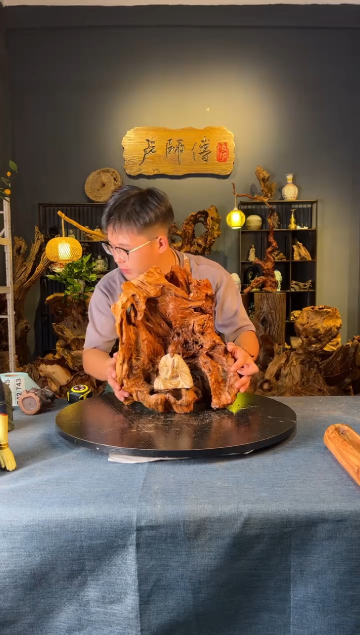 木卢师傅根艺作品（不包含人物摆件）
