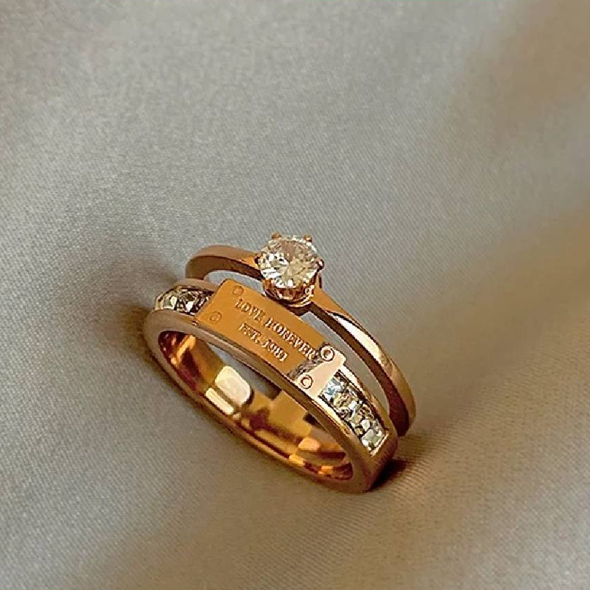 2ct星光奇缘时尚气质个性戒指