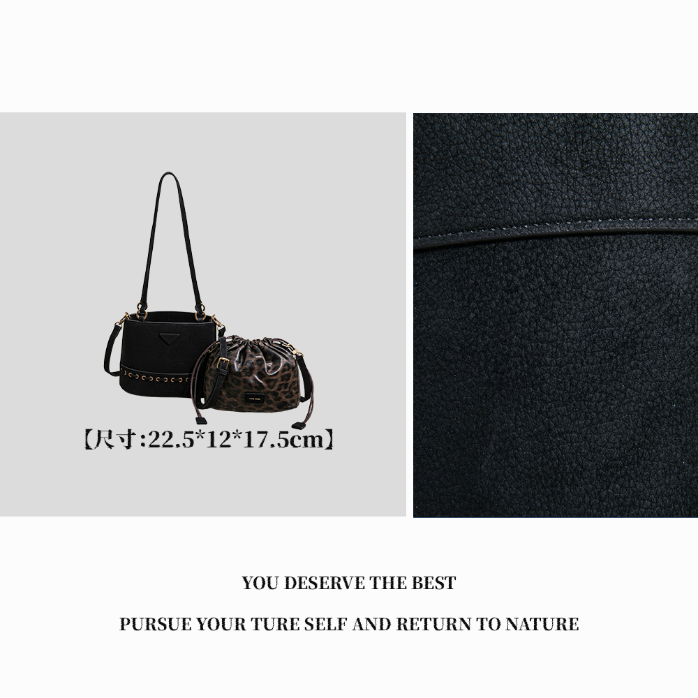 【特特甄选】SK-63088-黑色百搭时尚小众女士气质简约韩版ins休闲