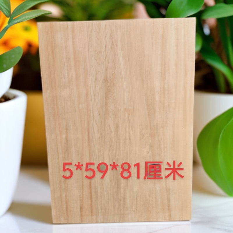 紫椴木 菜板 面板 天然独板 5*59*81CM整木
