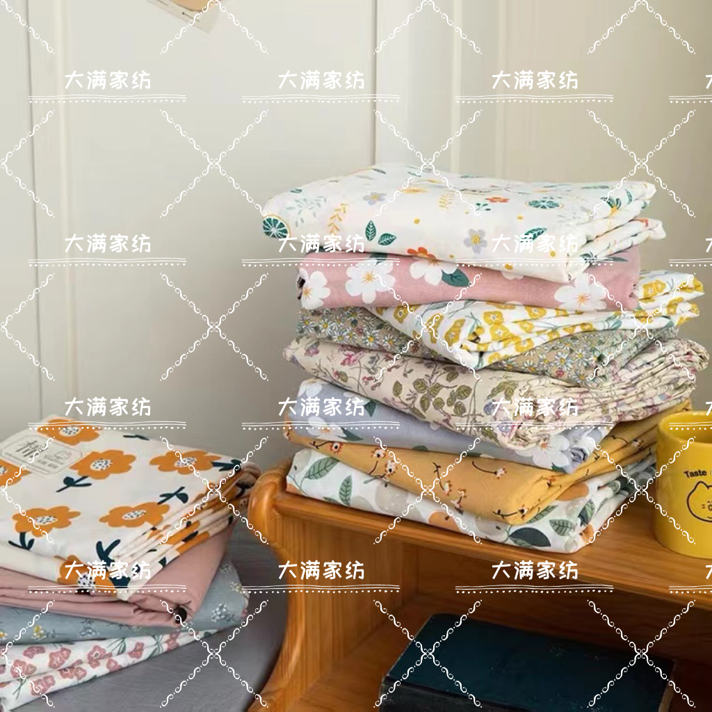 【大满】1--布料    孤品听主播讲解为准磨毛斜纹印花