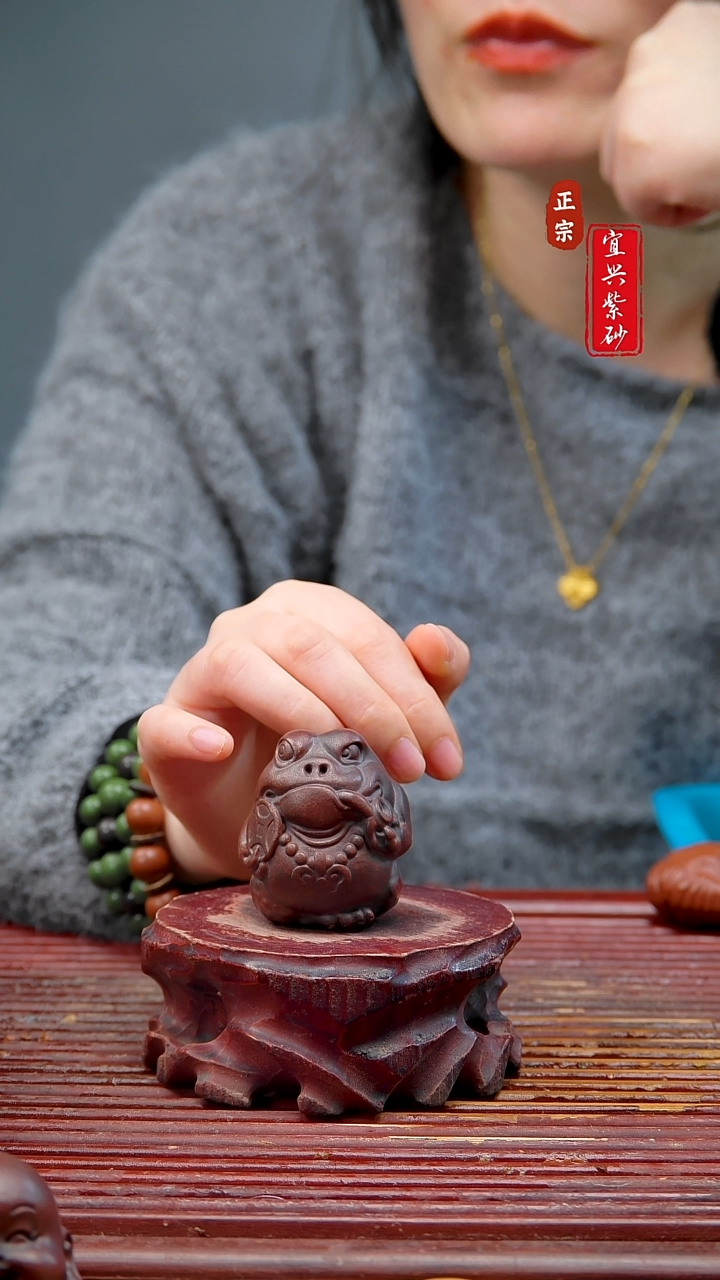 紫砂宜兴紫砂茶宠摆件