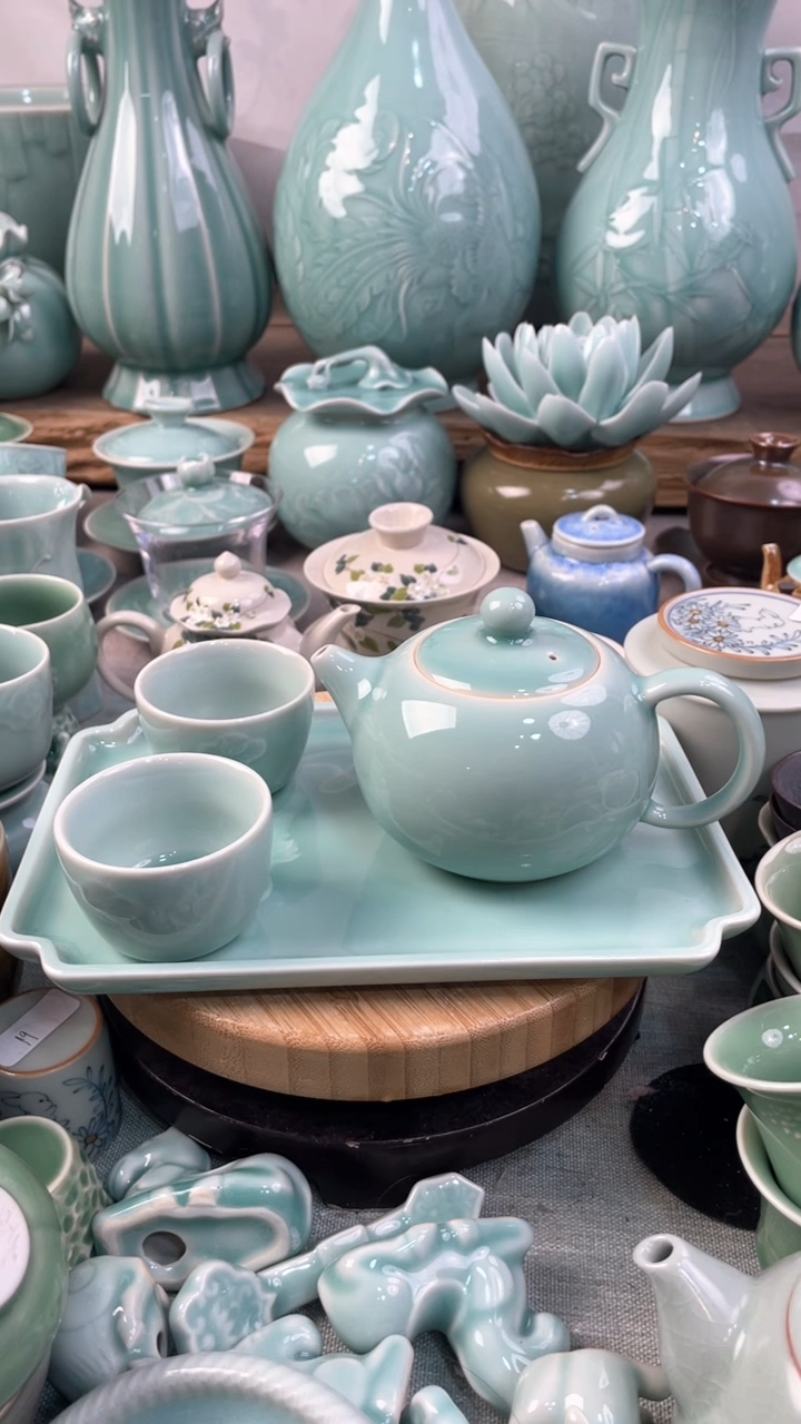 【闪购商品】特价福利 微瑕 慧仙青瓷