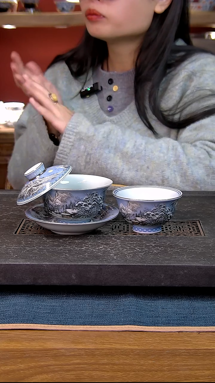 简装家用款2件套 白瓷陶瓷茶具