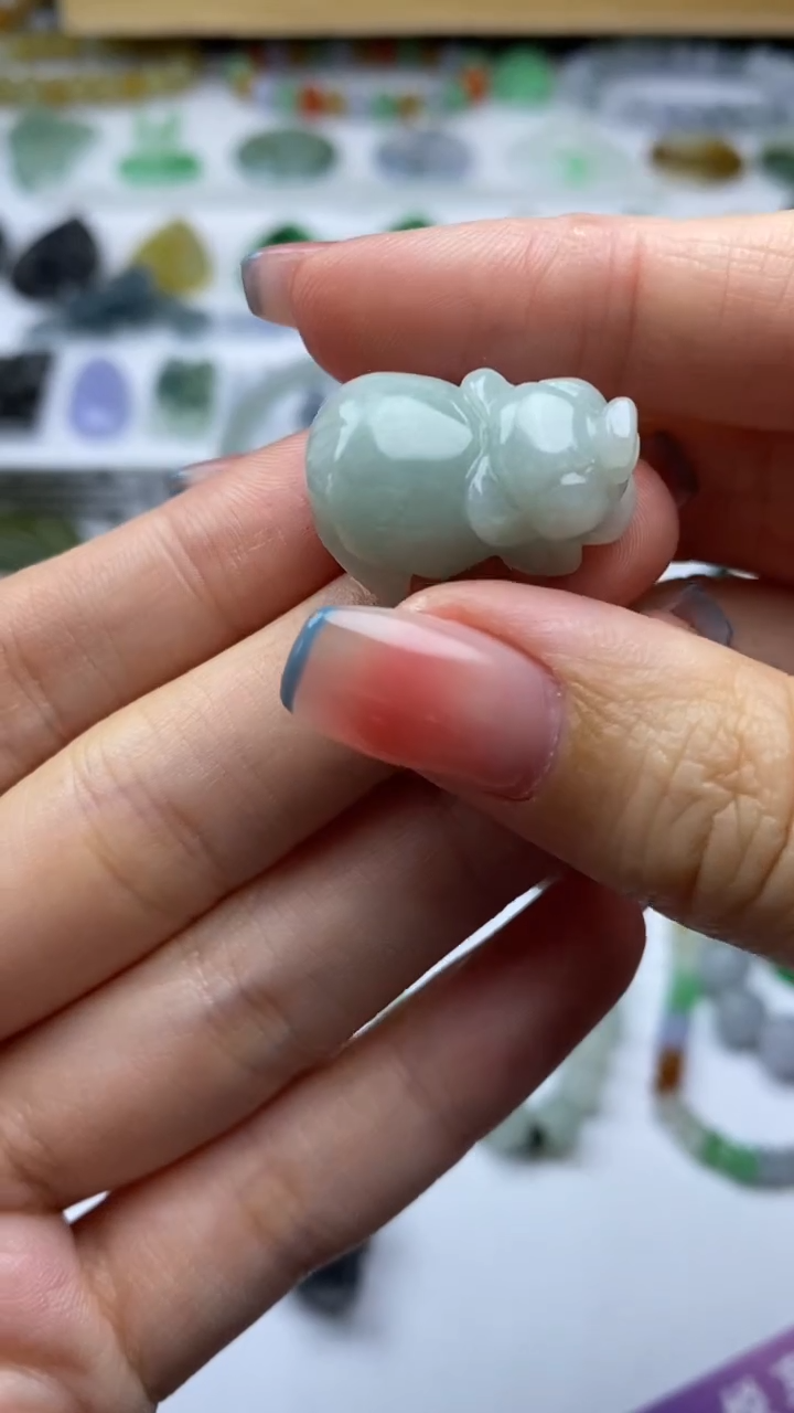 未镶嵌挂件翡翠翡翠