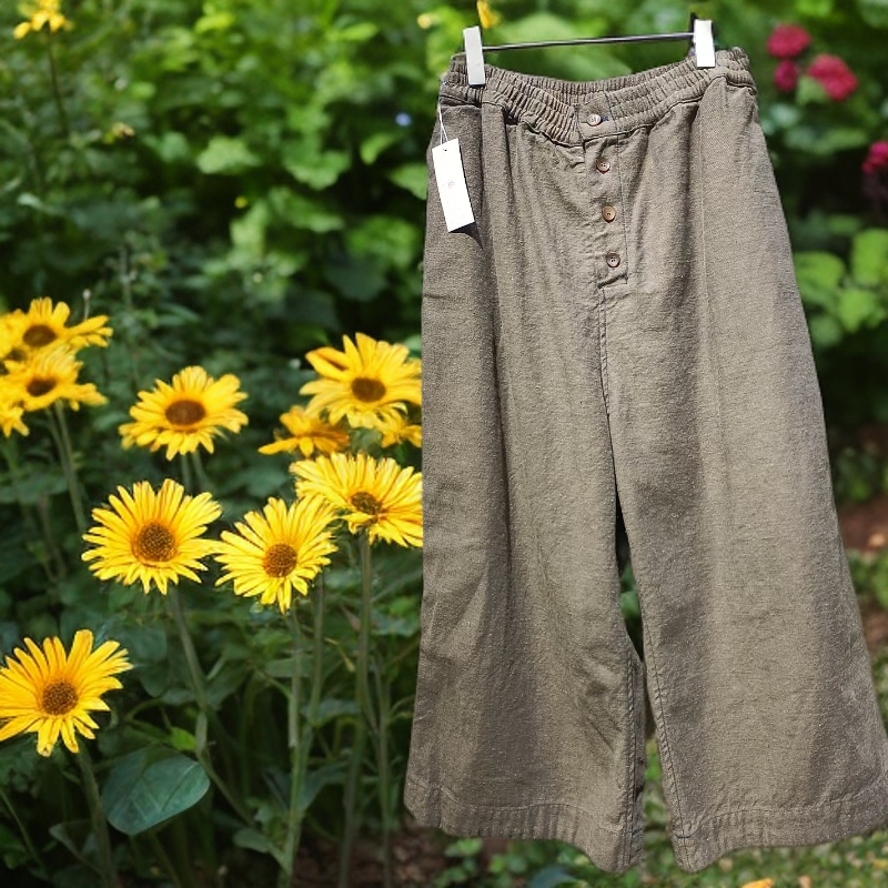 无相布衣棉麻休闲裤