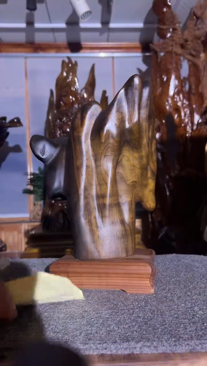 【闪购商品】木金丝楠小叶桢楠乌木摆件