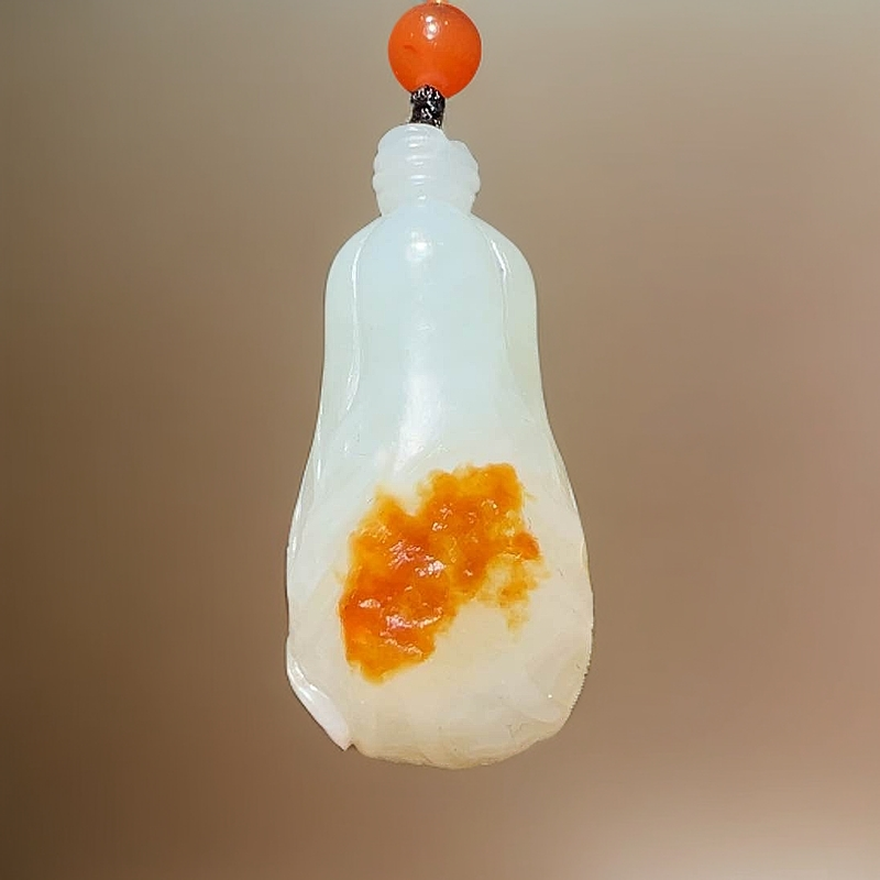 和田玉吊坠(不含链)未镶嵌