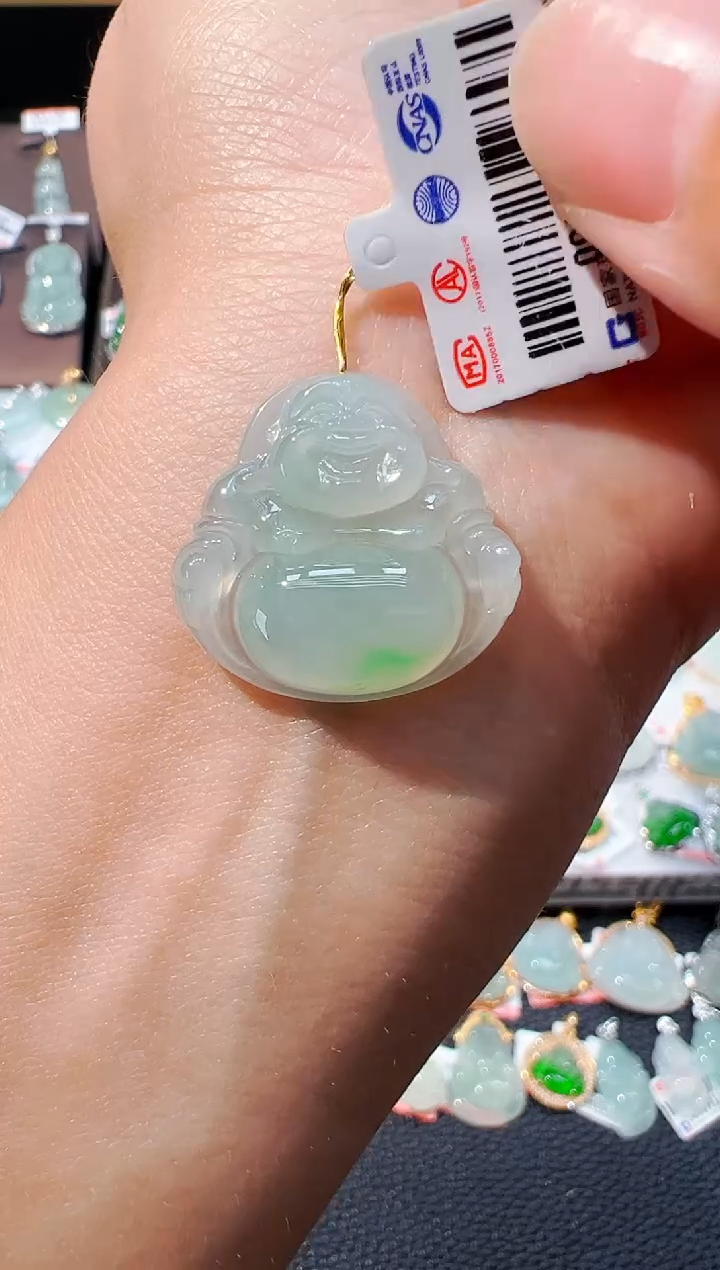 吊坠(不含链)未镶嵌翡翠佛公吊坠