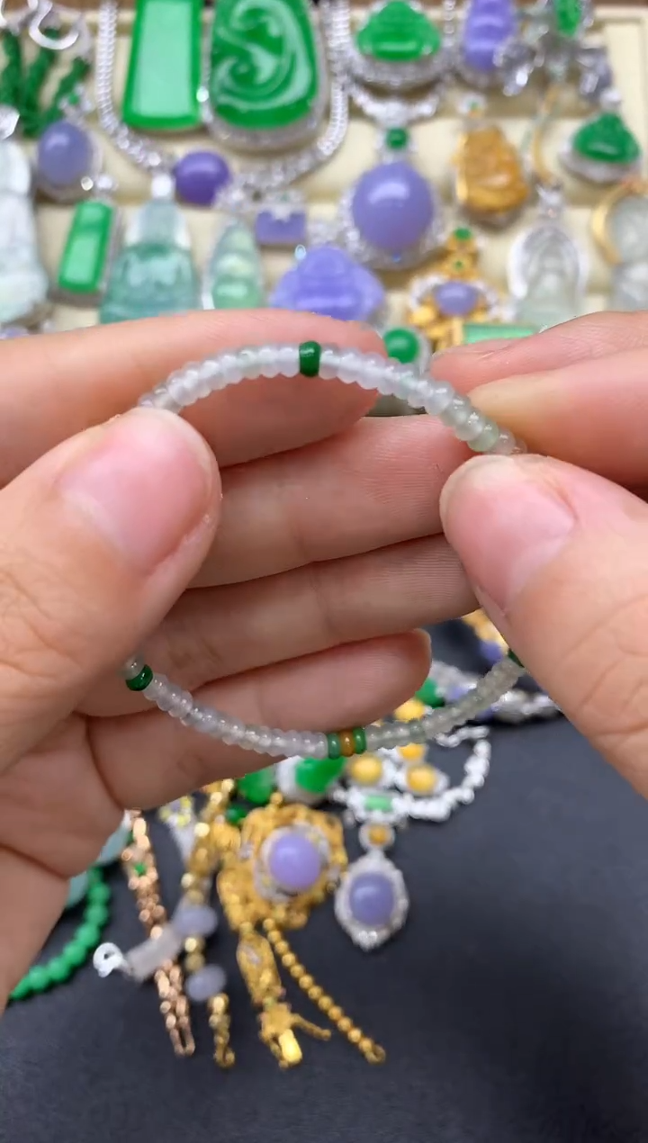 【闪购商品】翡翠手链未镶嵌97-中国好珍宝