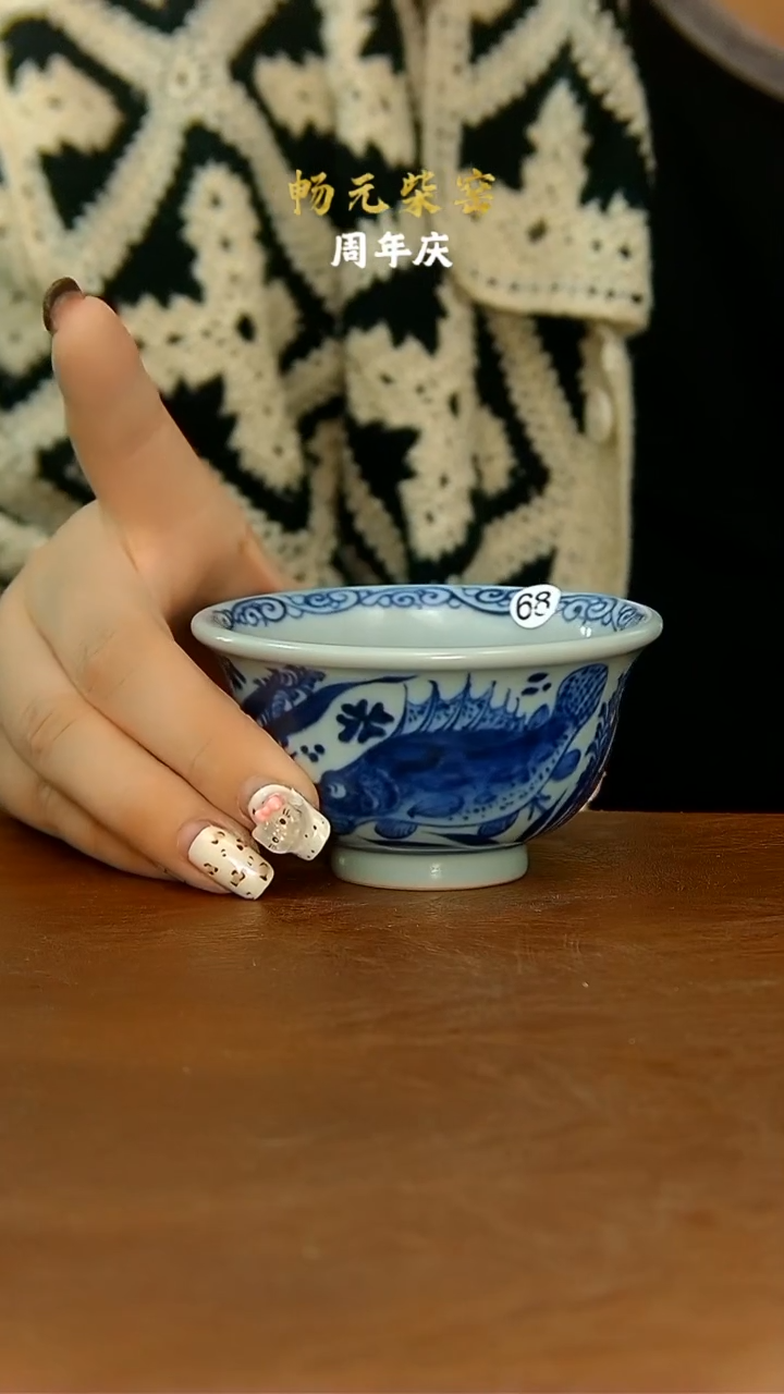 柴窑手工手绘茶具-68