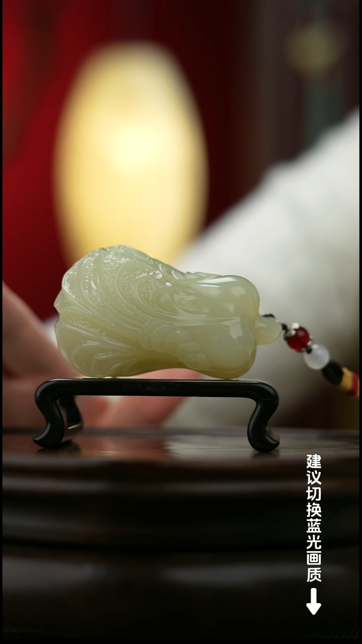 玉【手握百财】天然玉石手把件