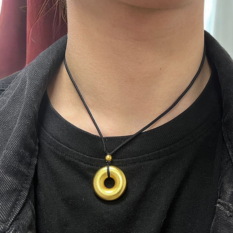 吊坠 【藏收级】古法平安扣实心素圈b26