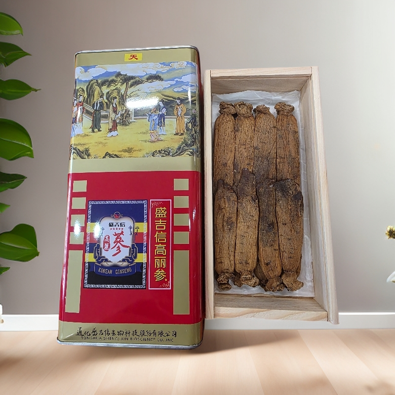 盛吉信高丽参 300克16条   根根饱满 包切片