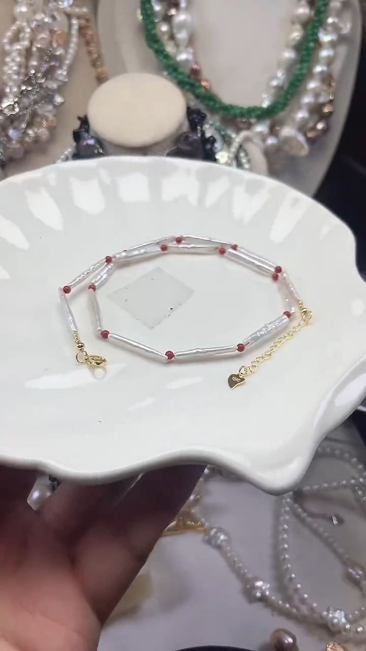 未镶嵌项链淡水珍珠【纯恬珠宝】