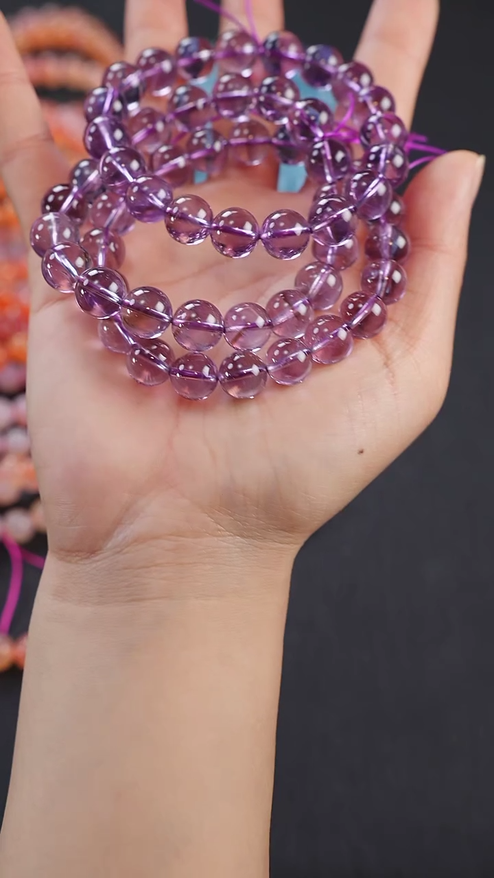 【闪购商品】水晶单圈未镶嵌A0027-紫水晶单圈10mm