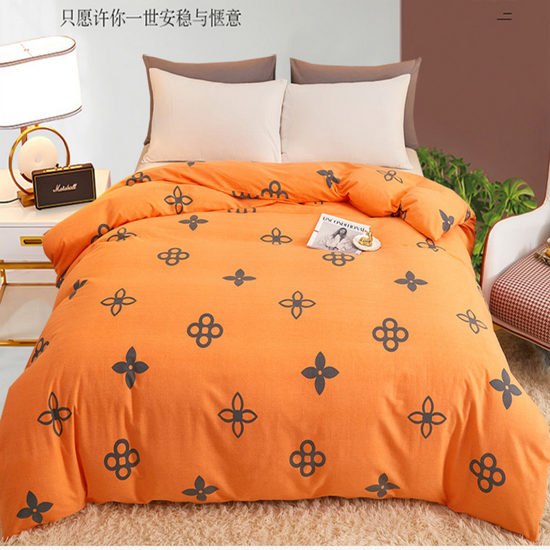 亲肤棉加厚磨毛印花四件套