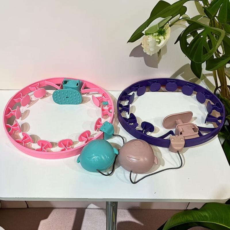 家用儿童呼啦圈健身用颜色随机发
