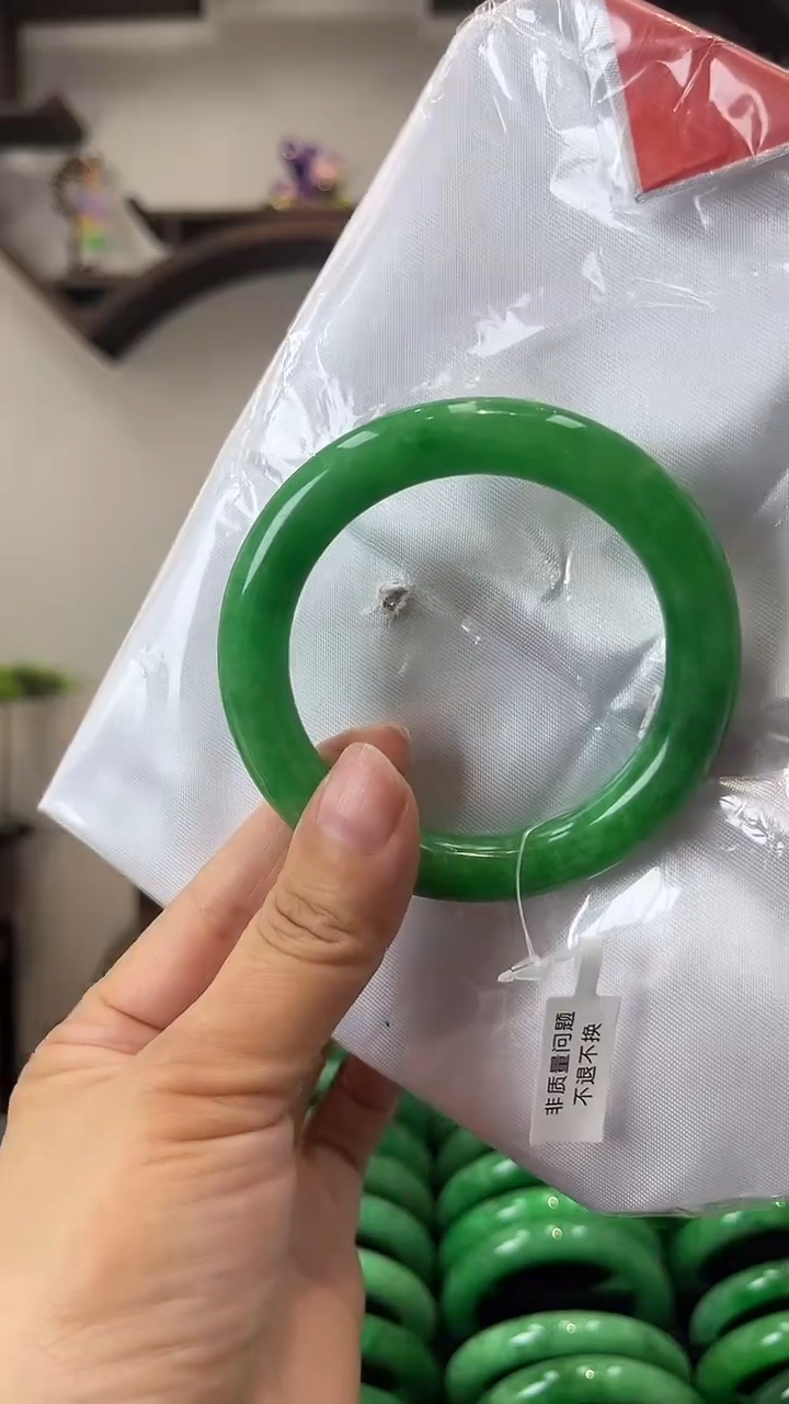 【闪购商品】砖雕闪35 圈口57 独货手镯