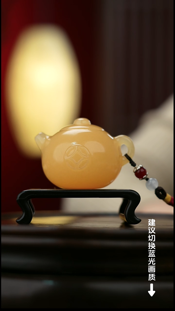 玉【把把壶】天然玉石手把件