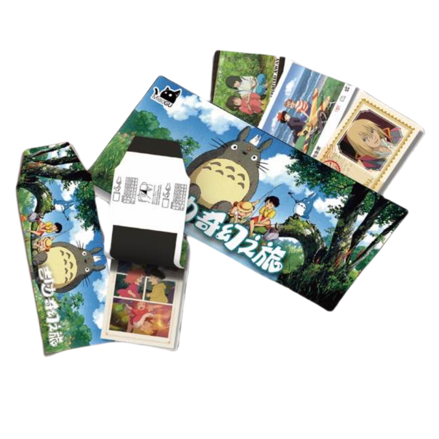 涵涵【新人浮浮】喵谷文创X吉卜力奇幻之旅宫崎骏拍立得撕撕乐