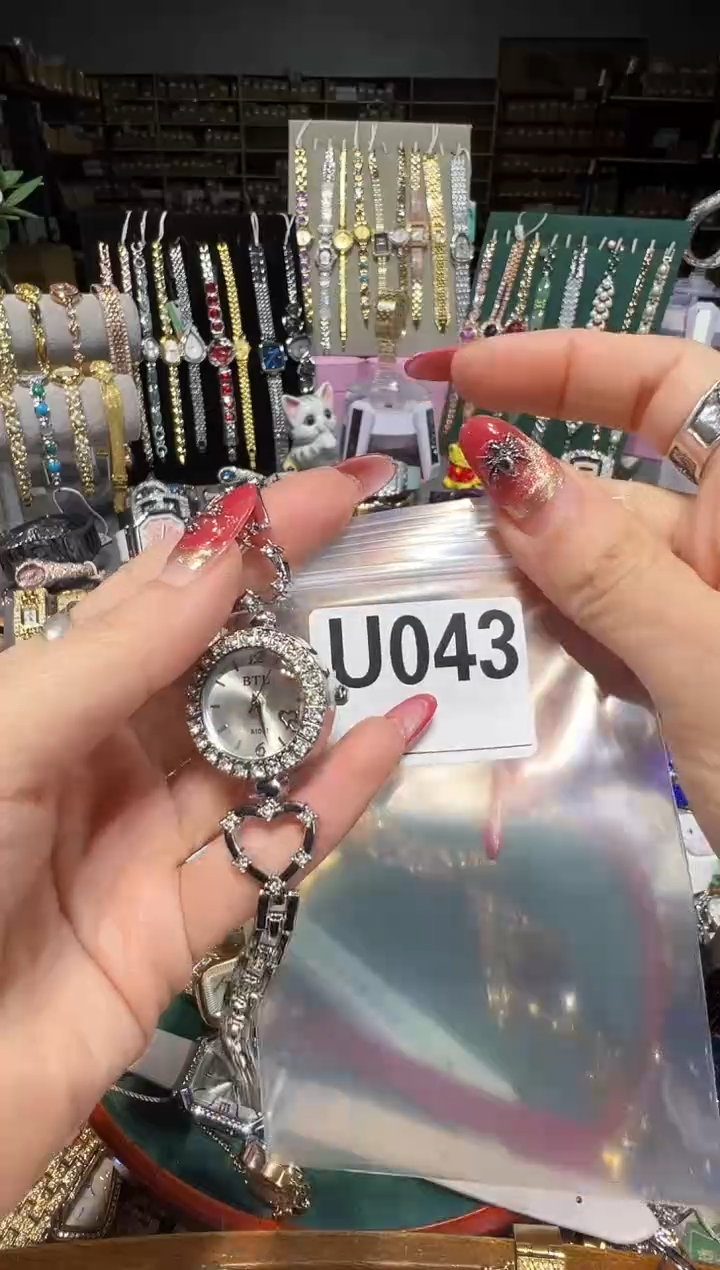 石英机芯不锈钢不锈钢直播定闪专用