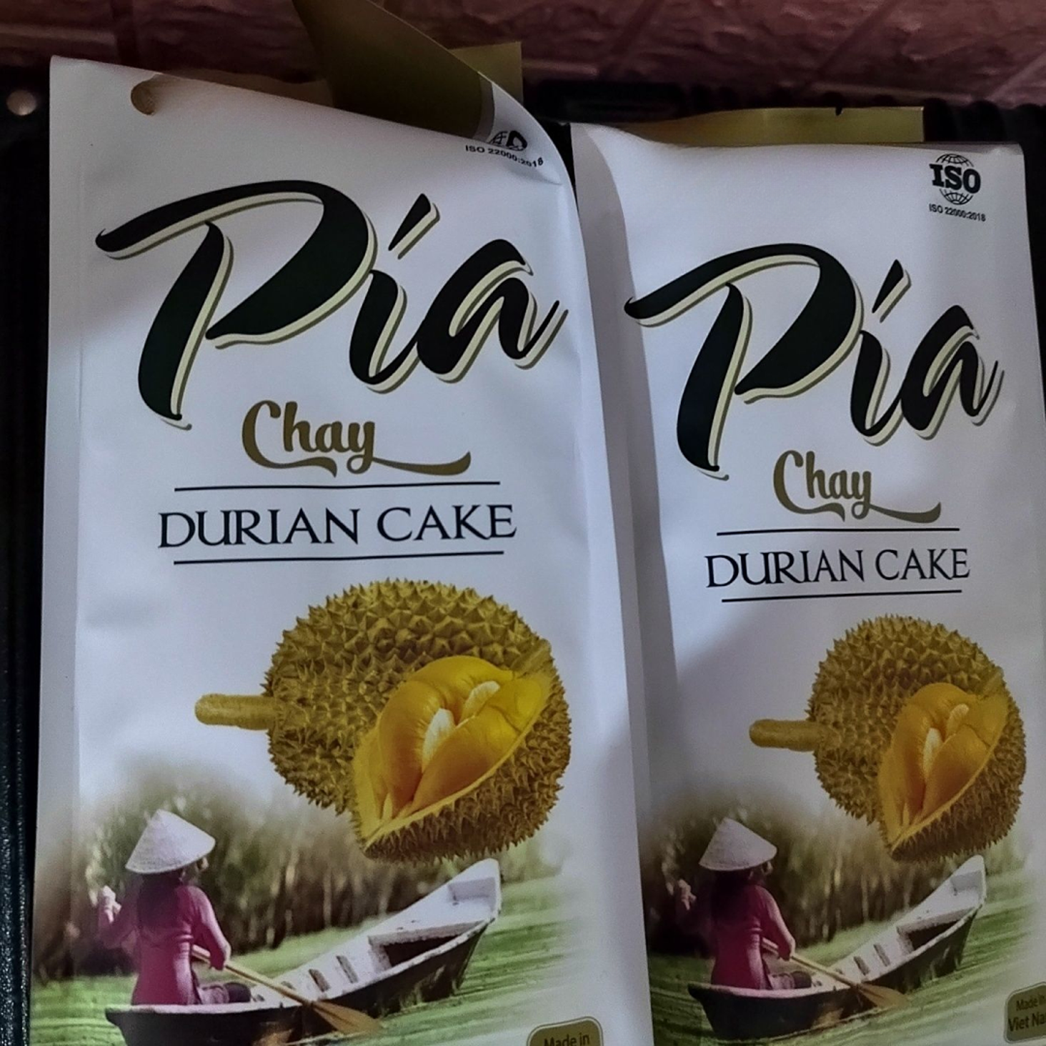 家居小零食美味榴莲饼2包