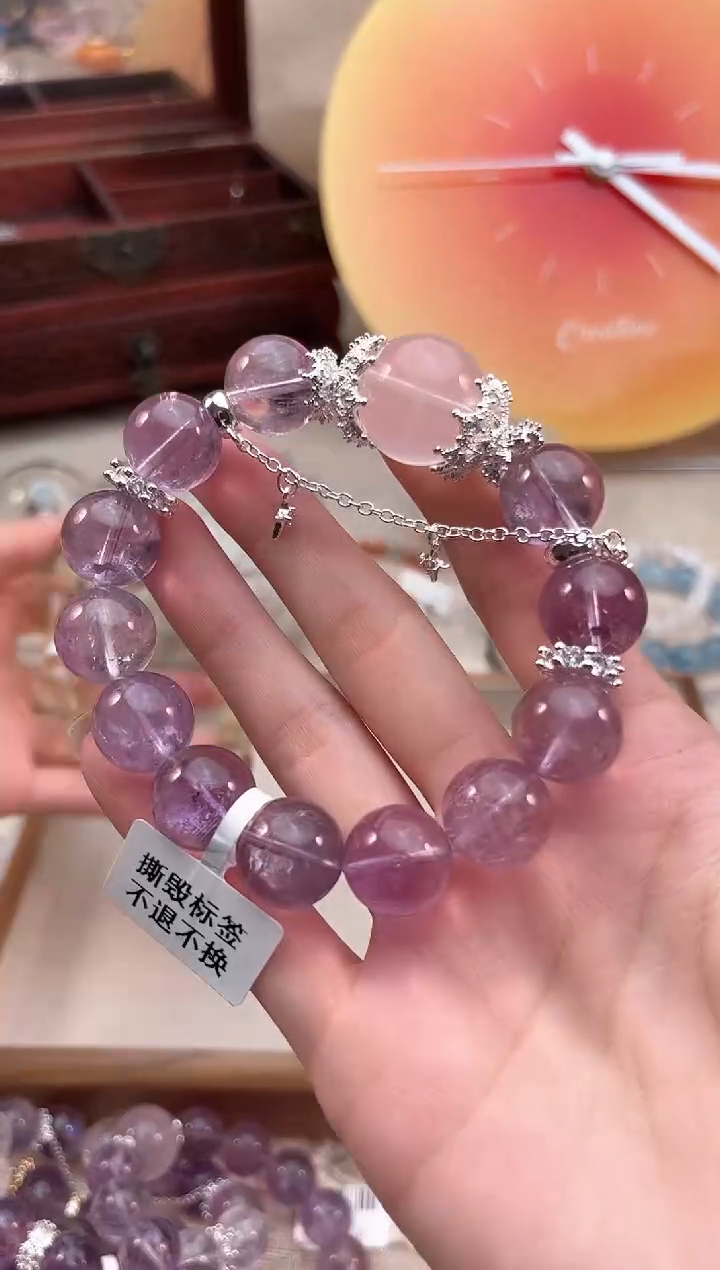 【闪购商品】水晶手链未镶嵌多样性发货发其一颜色微差