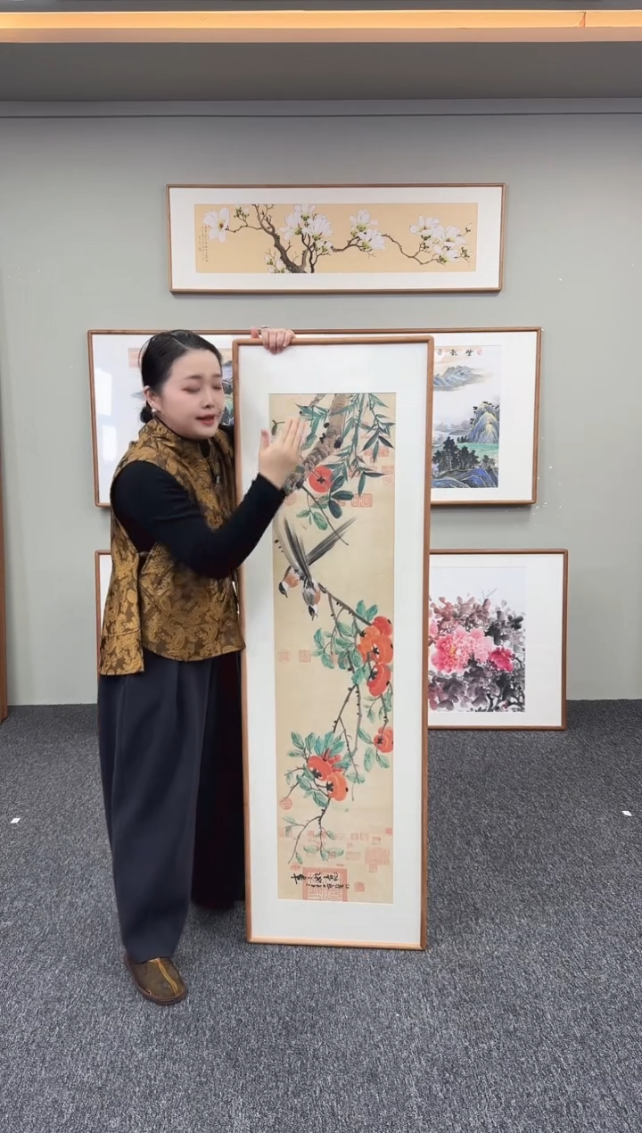 国画事事如意155*45