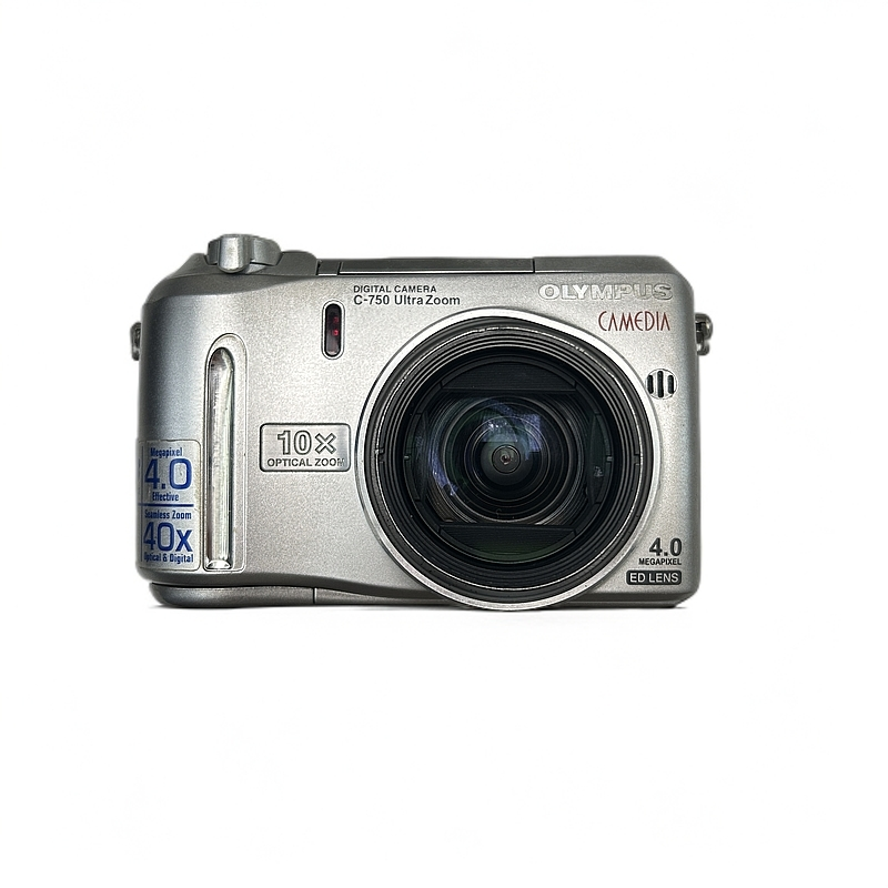 9新 Olympus/奥林巴斯 C750 小长焦机型 10倍光学变焦CCD数码相机