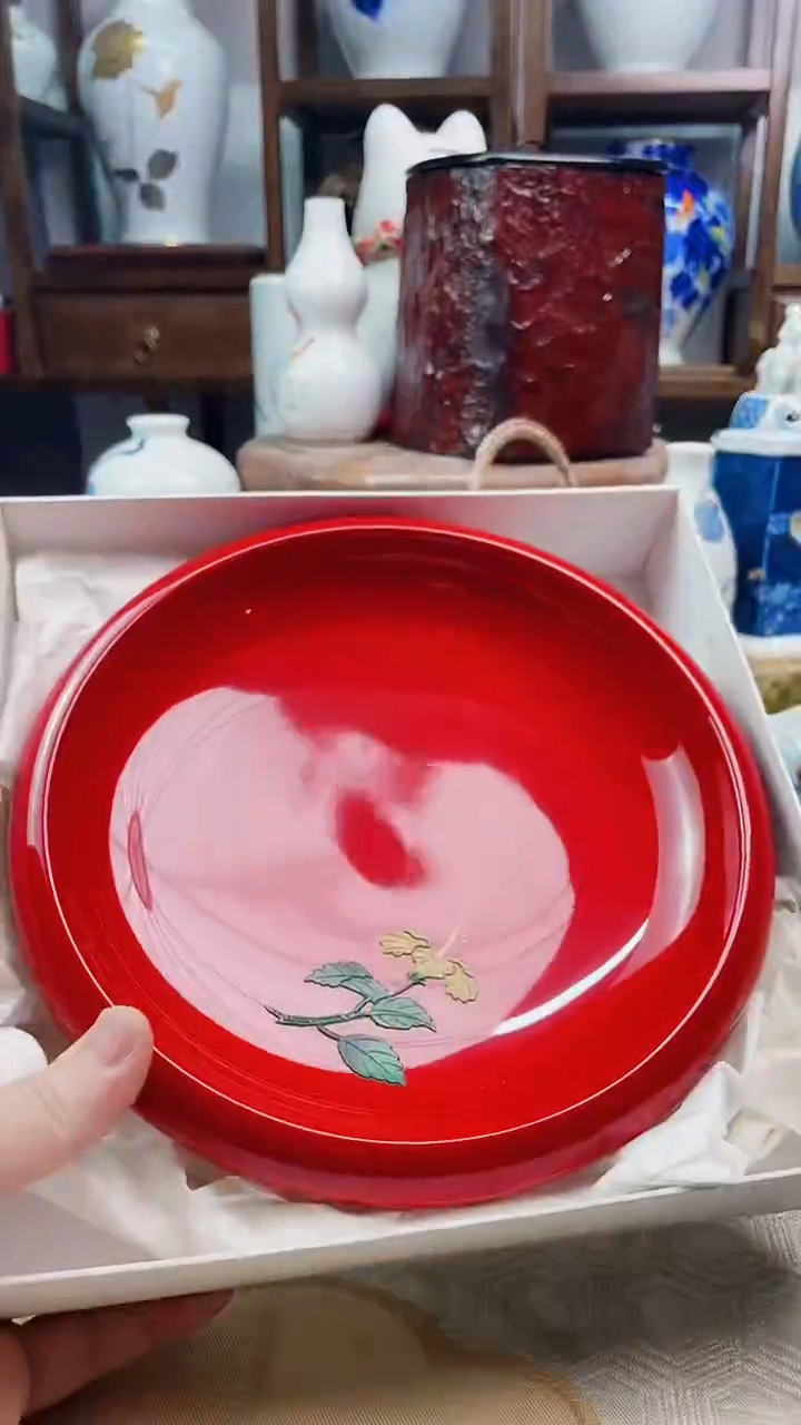 【闪购商品】盘琉球实木果子钵