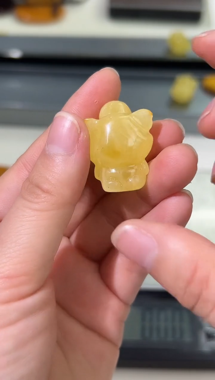 裸石琥珀未镶嵌琥珀蜜蜡吊坠