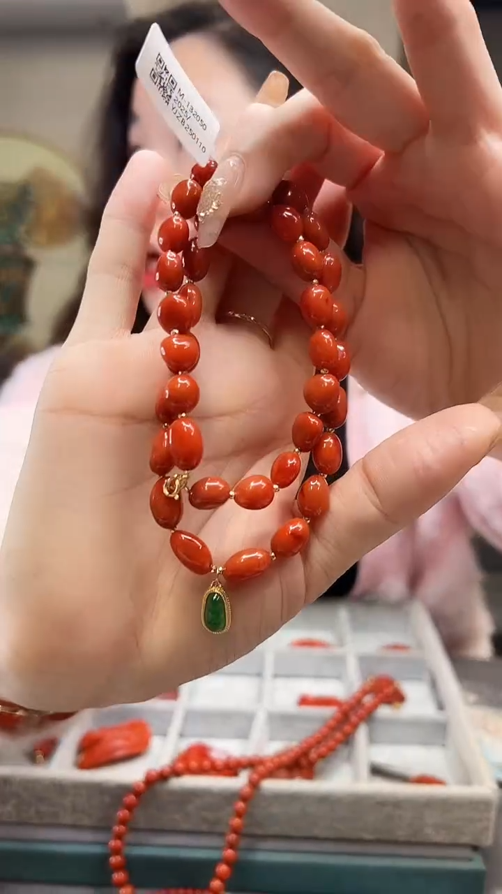 【闪购商品】南红玛瑙项链未镶嵌/YJ