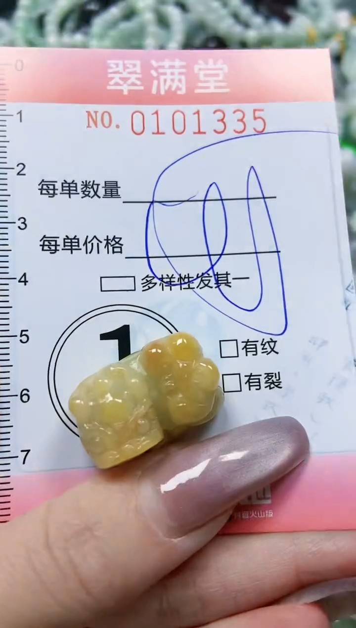 【闪购商品】翡翠颈饰未镶嵌闪购0101335