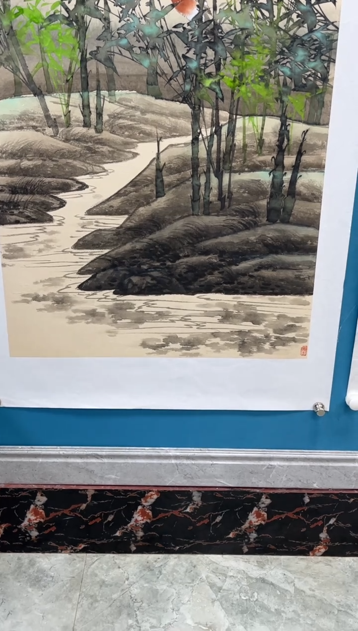 国画闪电购王杰绘画22