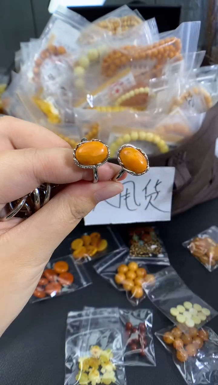 琥珀未镶嵌珠宝奇石多样性发一件