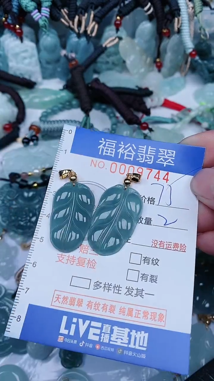 【闪购商品】翡翠颈饰未镶嵌...0009744