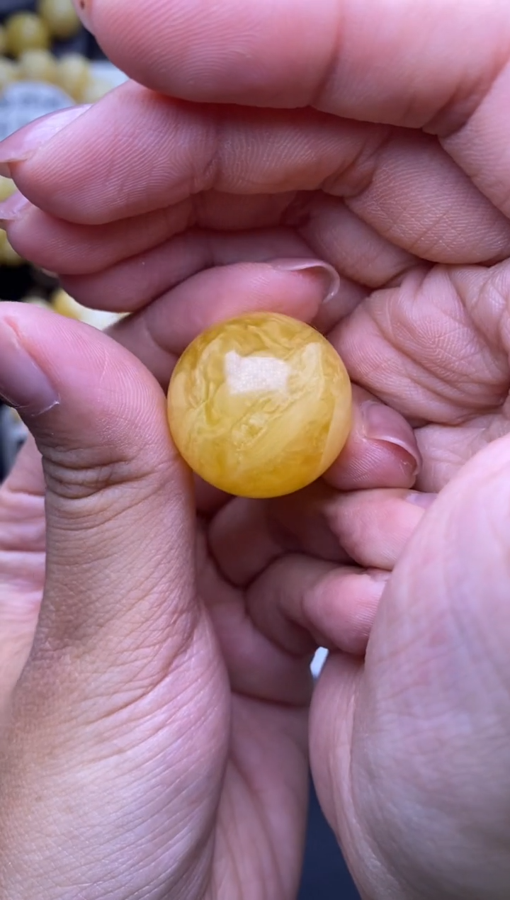 裸石琥珀未镶嵌大小姐珠宝12