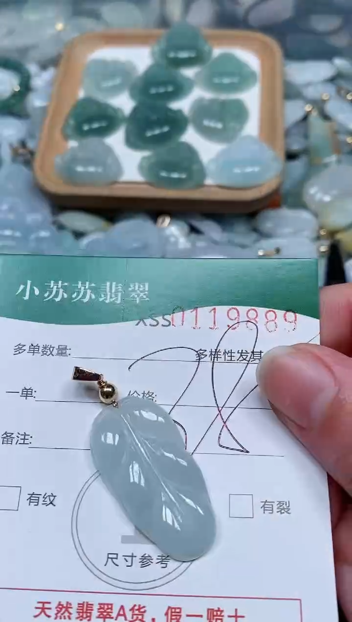 【闪购商品】翡翠颈饰未镶嵌闪购商品0119889