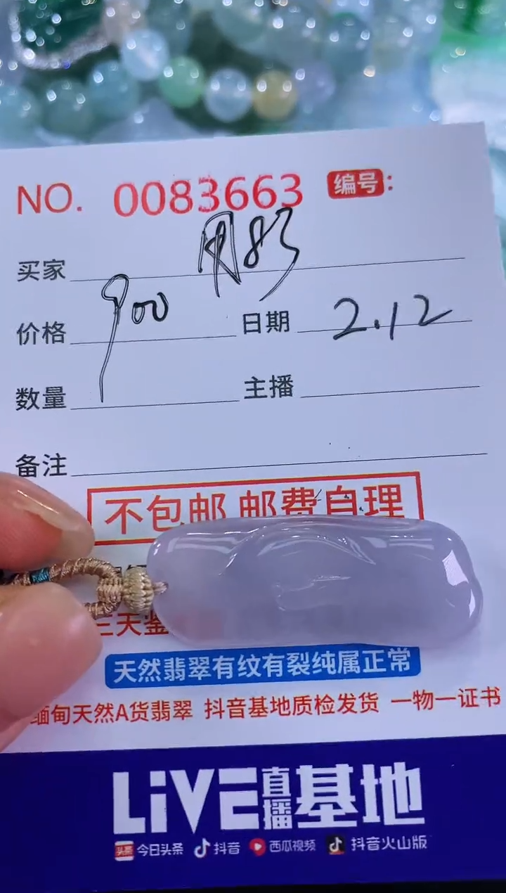 【闪购商品】翡翠颈饰未镶嵌用