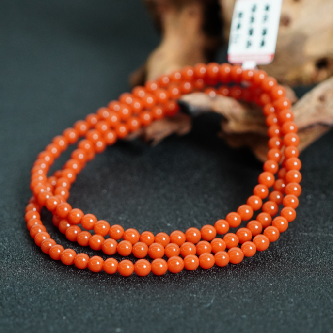 南红佛珠4.5+ AN111802
