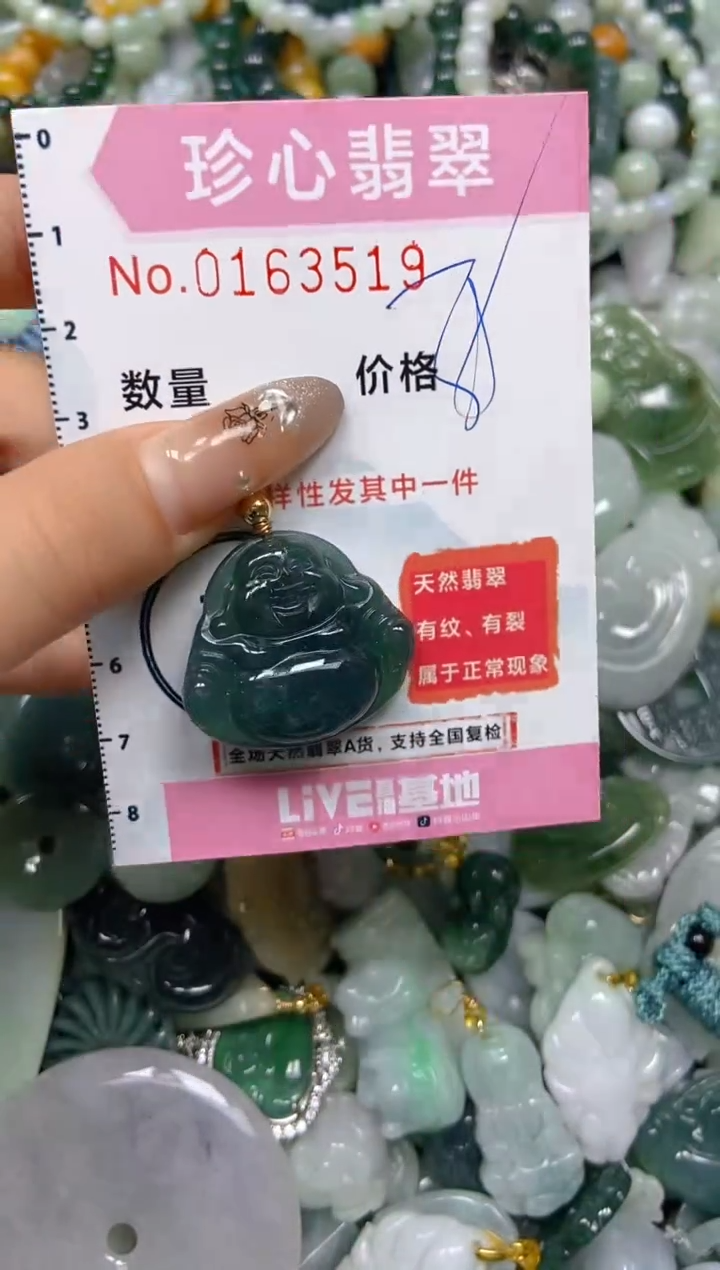 【闪购商品】翡翠颈饰未镶嵌闪购0163519