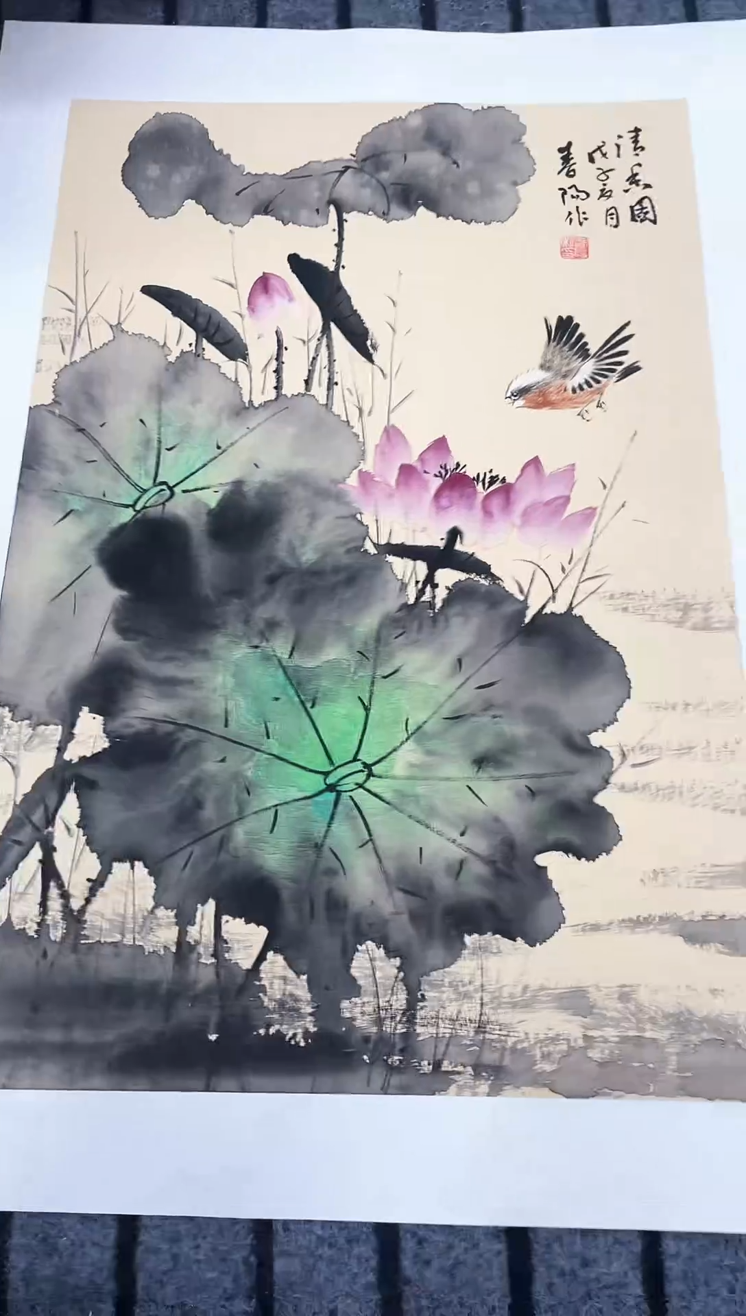 精品国画花鸟作品