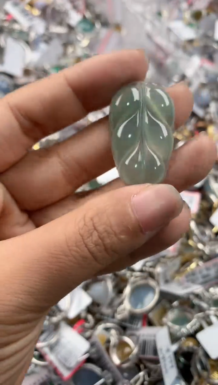 未镶嵌戒指翡翠3333----4
