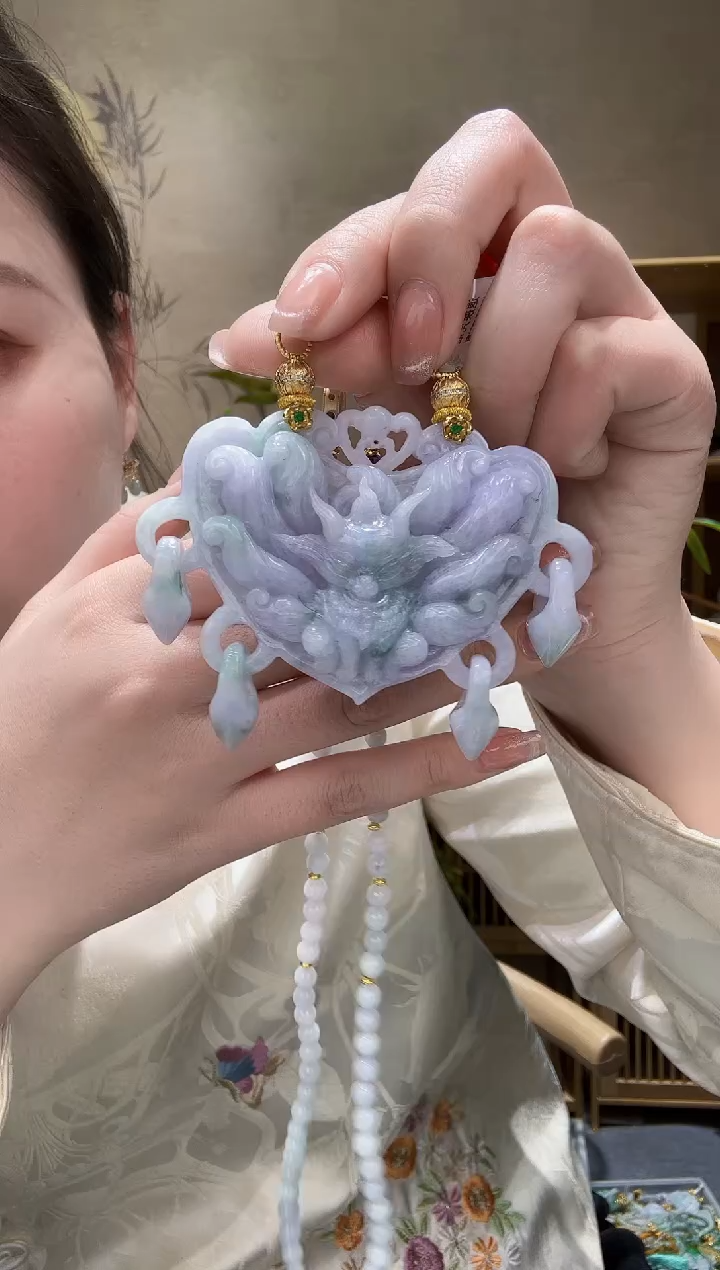 【闪购商品】翡翠颈饰未镶嵌吊坠