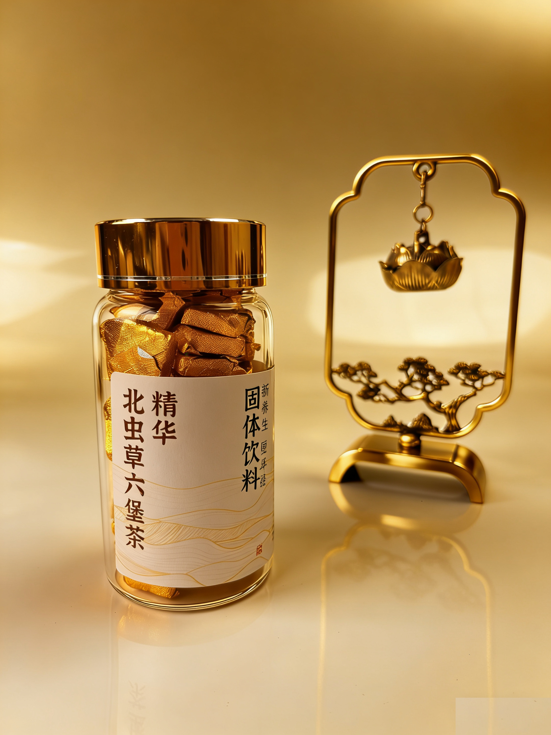 【补能焕活】北虫草六堡茶茶膏