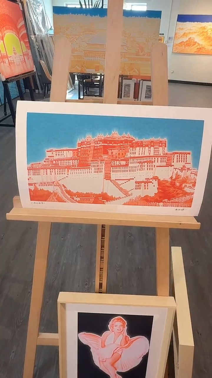 版画冯丽鹏版画系列