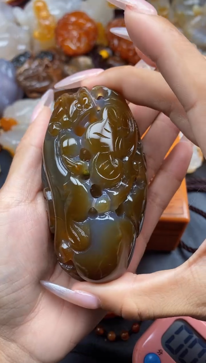 【闪购商品】玛瑙/玉髓颈饰未镶嵌ll