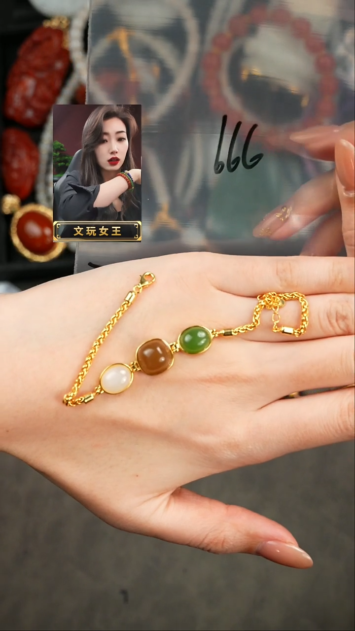 【闪购商品】和田玉手链未镶嵌遇见匠心品质回血