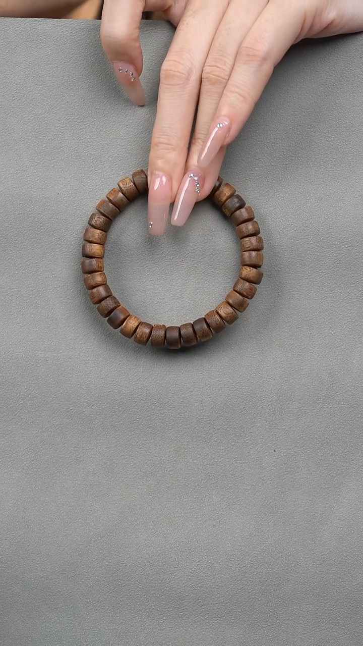 沉香手串海南白奇楠0.8片珠多样性发其一